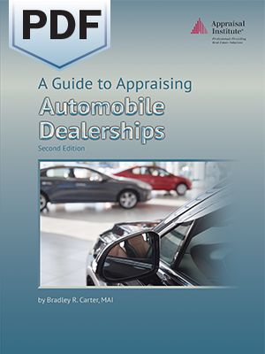 cover image of A guide to appraising automobile dealerships, 2nd edition